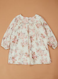 Paityn Floral Dress Detail 3 - TULLABEE