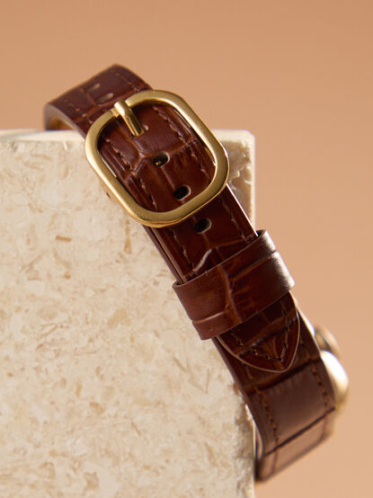 Vegan Leather Smart Watch Band - TULLABEE