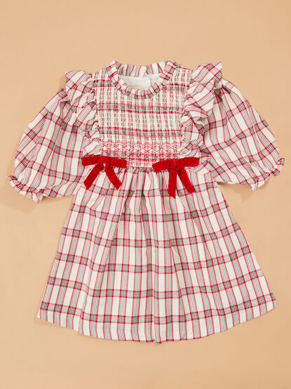 Jolie Plaid Dress - TULLABEE