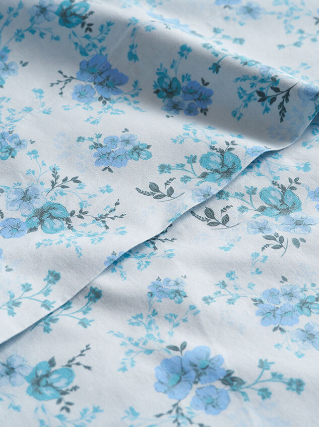 Blossom Cotton Sheet Set Detail 4 - TULLABEE