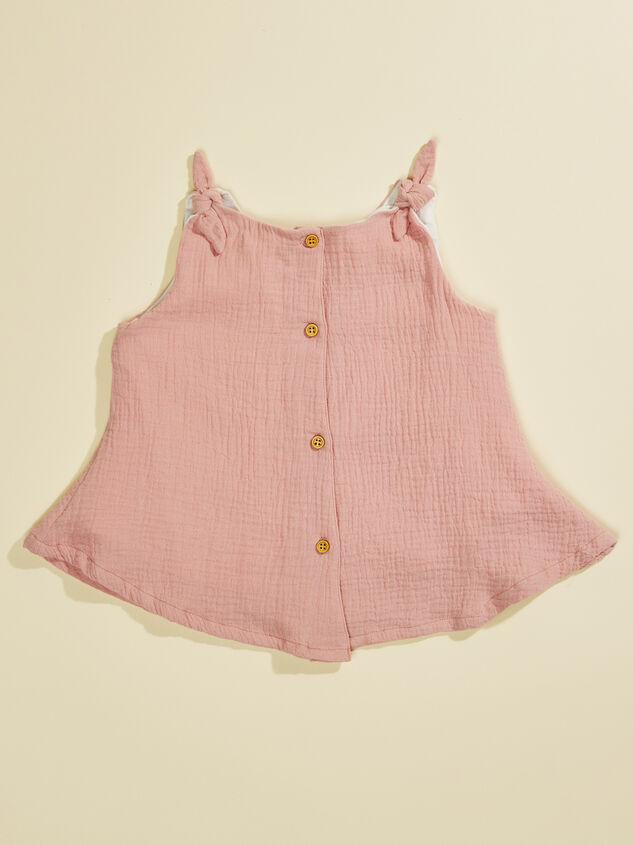 Laurelyn Tie Top by Vignette Detail 2 - TULLABEE