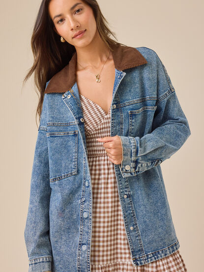 Laura Denim Barn Jacket - TULLABEE