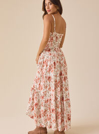 Kendall Floral Maxi Dress Detail 4 - TULLABEE