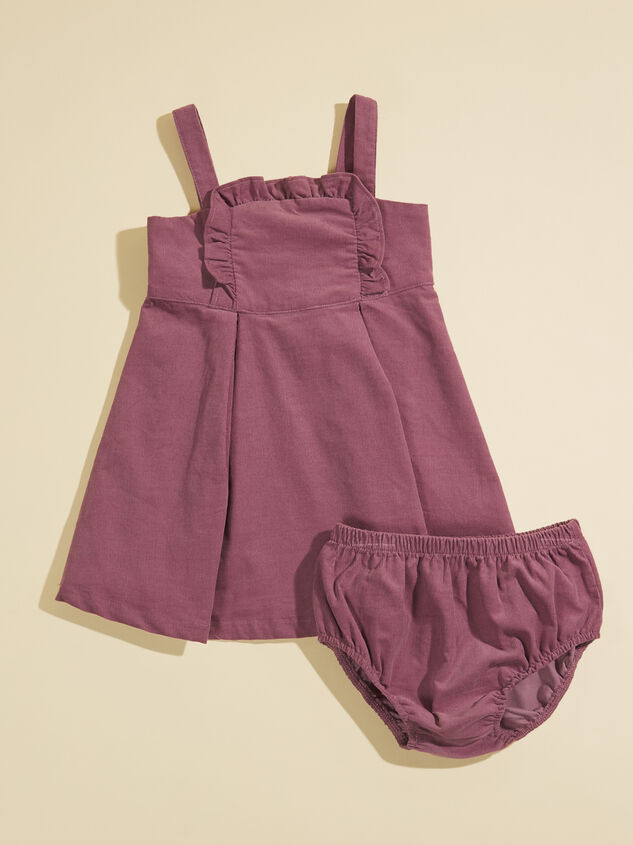 Joellen Corduroy Dress And Bloomer Set - TULLABEE