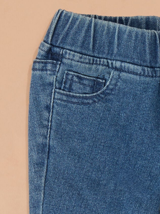 Mallie Baby Denim Flares Detail 3 - TULLABEE