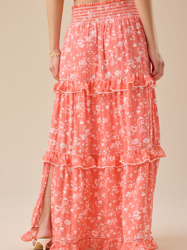 Roan Floral Skirt Detail 5 - TULLABEE