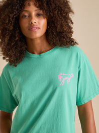 Bronco Oversized Graphic Tee Detail 4 - TULLABEE