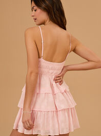 Ellie Tiered Mini Dress Detail 5 - TULLABEE