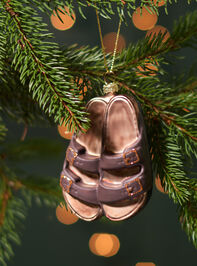 Pair Of Sandals Christmas Ornament Detail 2 - TULLABEE
