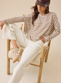 Moira Oversized Dolman Top Detail 2 - TULLABEE