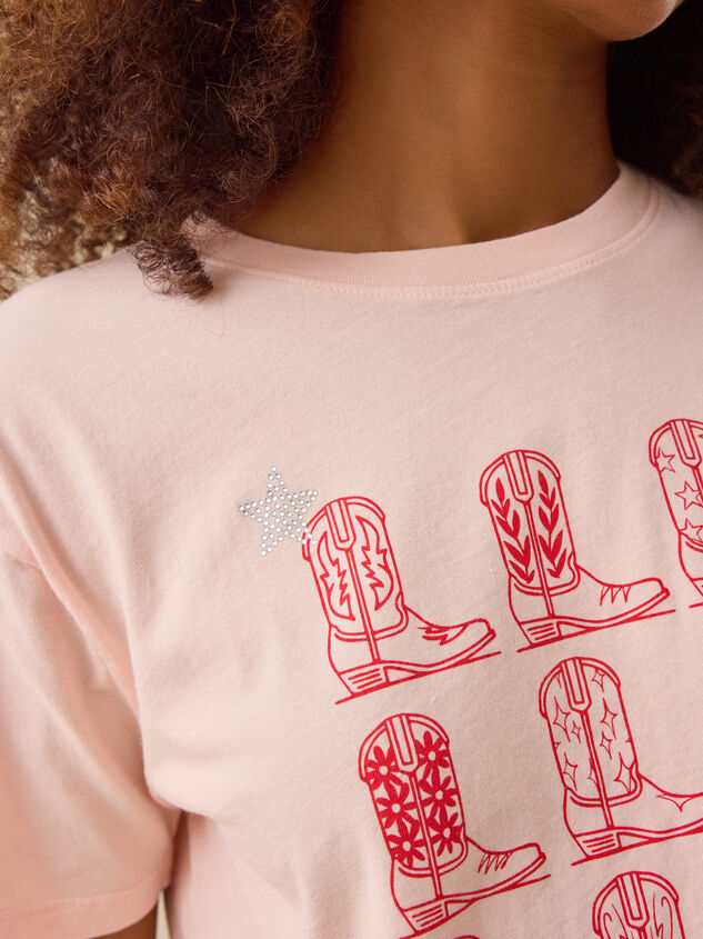 Long Live Cowgirls Graphic Tee Detail 3 - TULLABEE