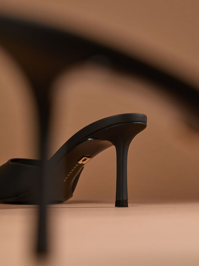 Elaine Peep Toe Stiletto Detail 3 - TULLABEE