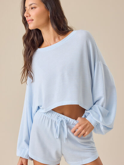 Belly Striped Shorts - TULLABEE