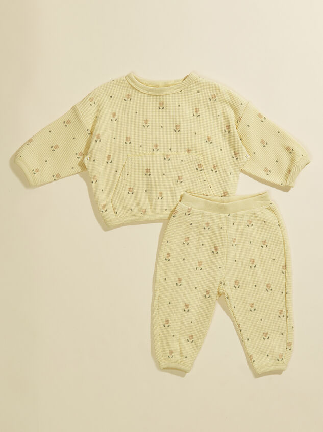 Millie Toddler Sweat Set by Quincy Mae Detail 1 - TULLABEE