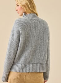 Josie Mock Neck Sweater Detail 7 - TULLABEE