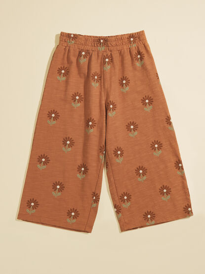 Brielle Floral Wide Leg Sweatpants by Rylee + Cru - TULLABEE