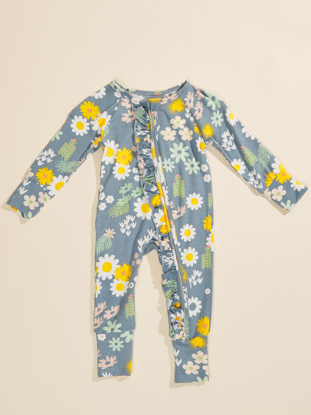 Blue Daisy Romper - TULLABEE