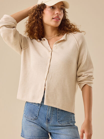 Harper Button Up Cardigan - TULLABEE