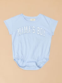 Mamas Boy Tee Bubble Detail 2 - TULLABEE