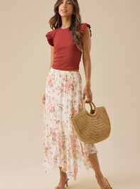 Halley Fluttersleeve Tank Detail 2 - TULLABEE