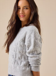 Jane Cable Sweater Detail 4 - TULLABEE