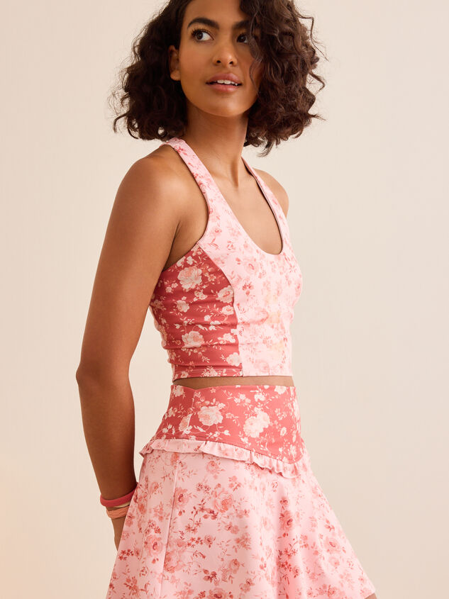 Ignite Floral Tank Detail 4 - TULLABEE