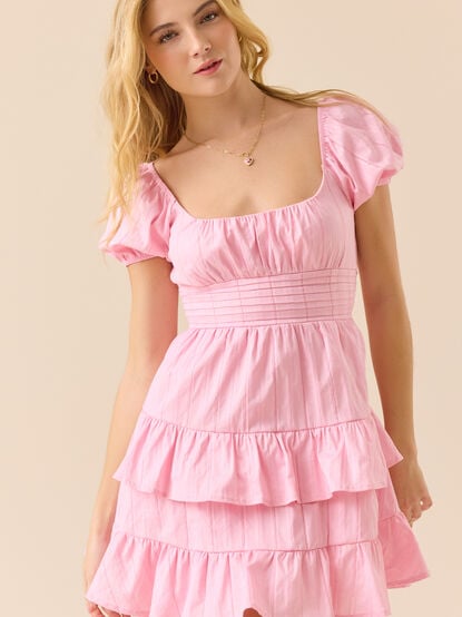 Maddy Puff Sleeve Dress - TULLABEE