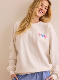 Happiest When Dilly Dallying Pullover Detail 3 - TULLABEE