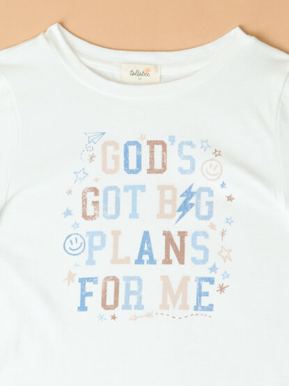 Gods Got Plans Tee - TULLABEE
