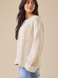 Mavis Pocket Sweater Detail 3 - TULLABEE