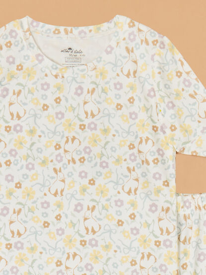 Bunnies Bows Lounge Set - TULLABEE