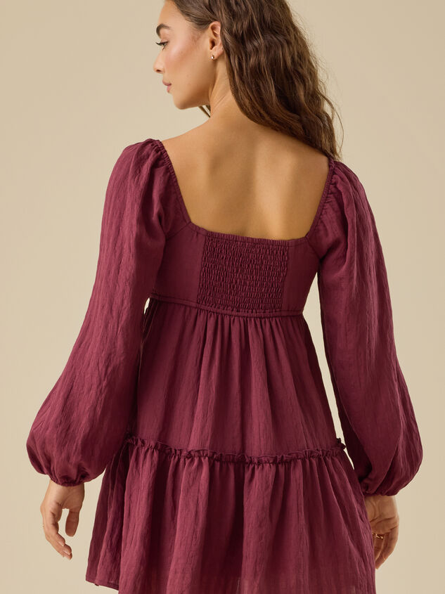 Jasmine Mini Dress Detail 4 - TULLABEE