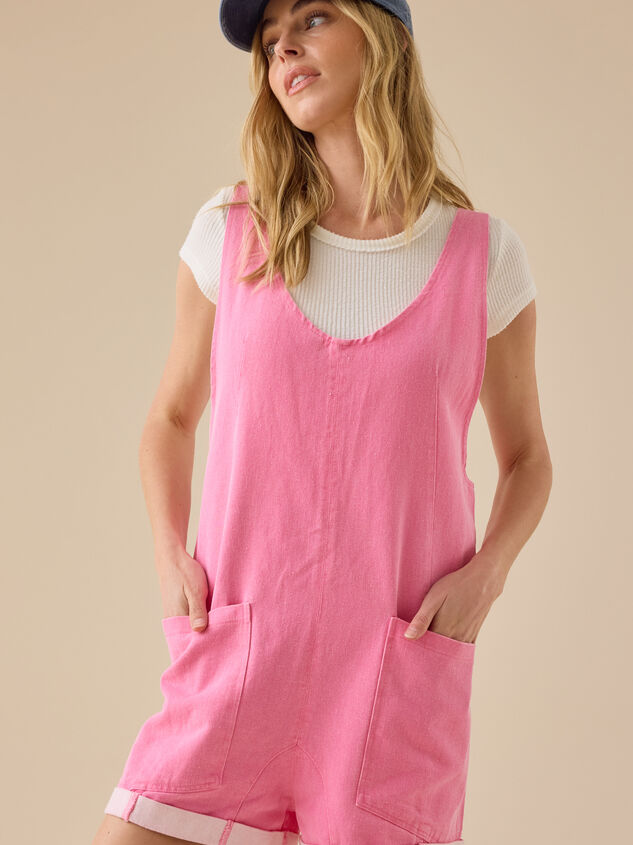 Sally Sleeveless Shortalls - TULLABEE