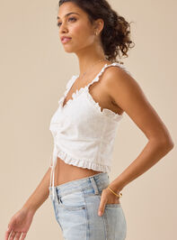 Chelsea Cinch Front Tank Detail 5 - TULLABEE