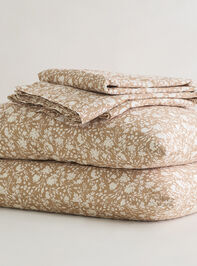 Sumac Cotton Sheet Set Detail 4 - TULLABEE