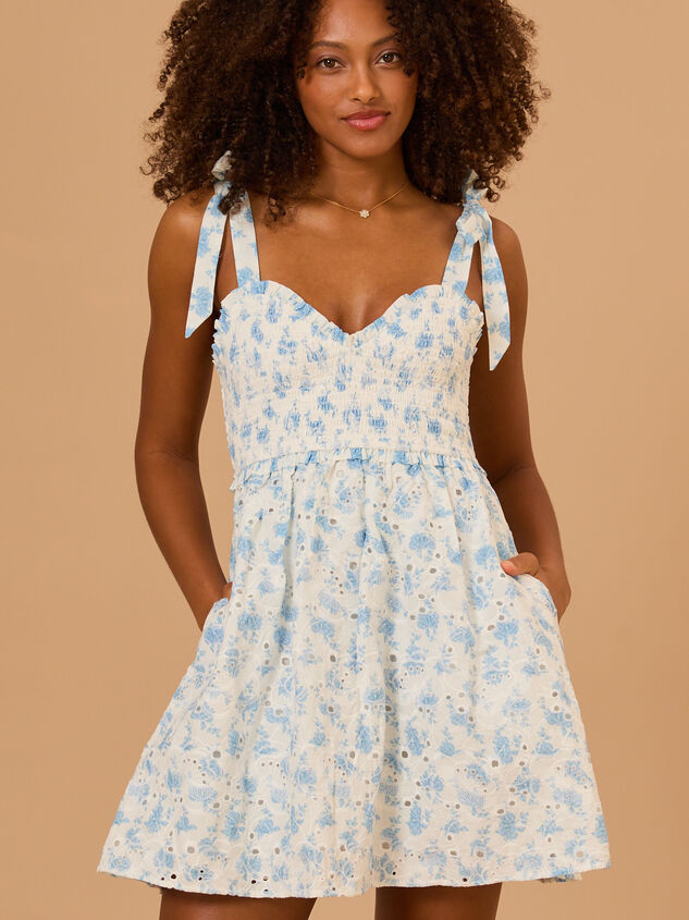 Mary Floral Mini Dress - TULLABEE