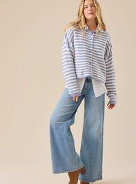 Hollen Striped Sweater Detail 3 - TULLABEE