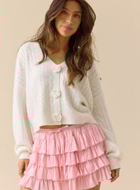 Claira Tiered Mini Skort - TULLABEE