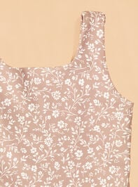 Mae Floral Unitard Detail 2 - TULLABEE