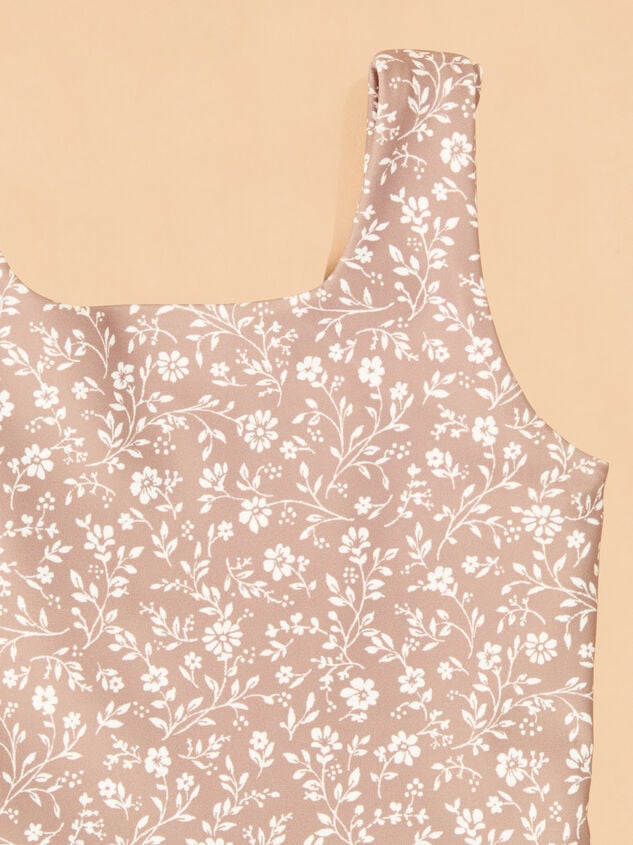 Mae Floral Unitard Detail 2 - TULLABEE