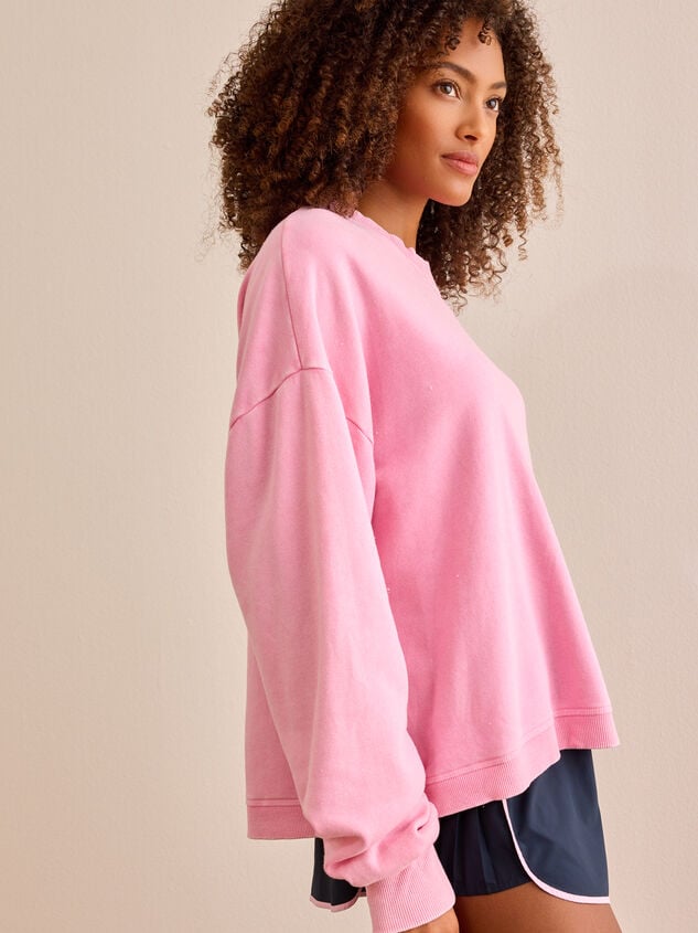 Cozy Flow Pullover Detail 3 - TULLABEE