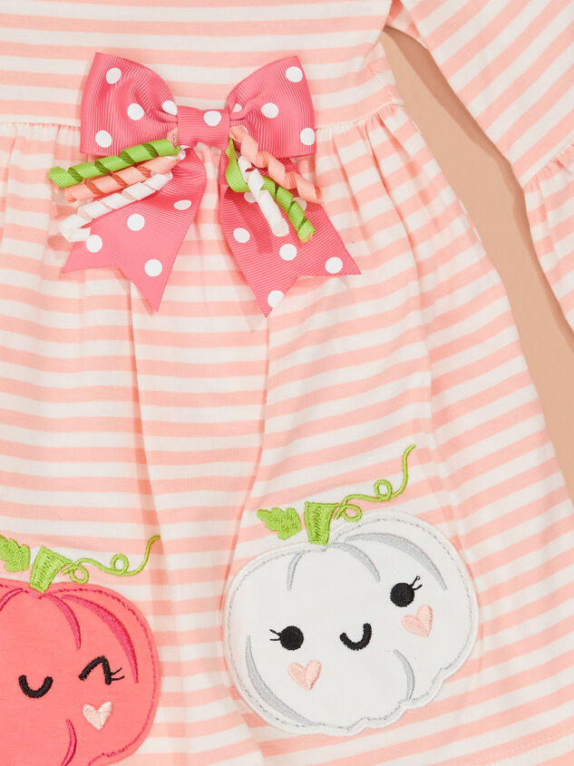 Little Pumpkin Dress and Legging Set Detail 4 - TULLABEE