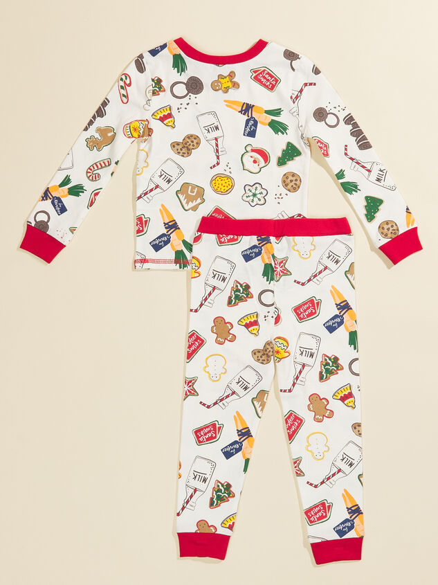 Santa's Cookies Pajamas by MudPie Detail 2 - TULLABEE
