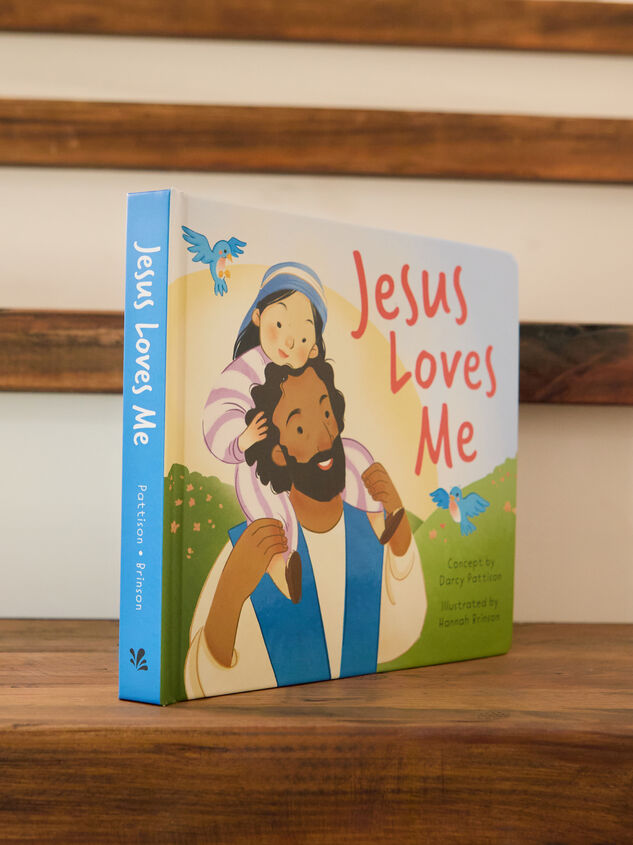 Jesus Loves Me Childrens Book Detail 2 - TULLABEE