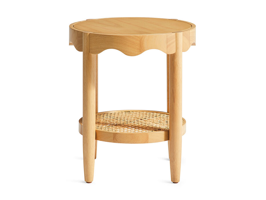 Sienna Wood Side Table - TULLABEE - 