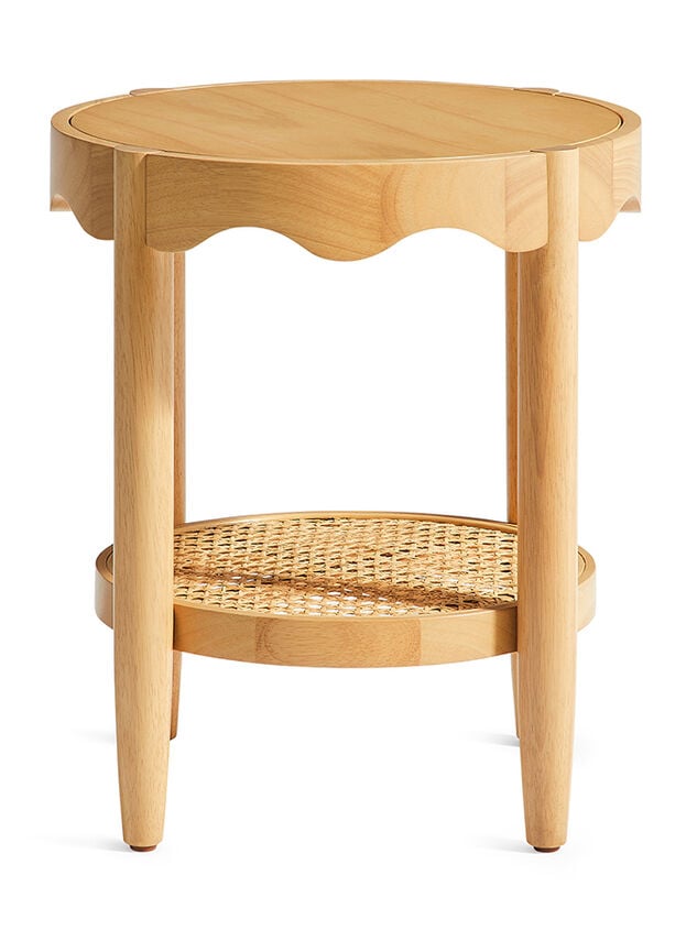 Sienna Wood Side Table - TULLABEE