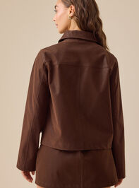 Iris Suede Jacket Detail 5 - TULLABEE