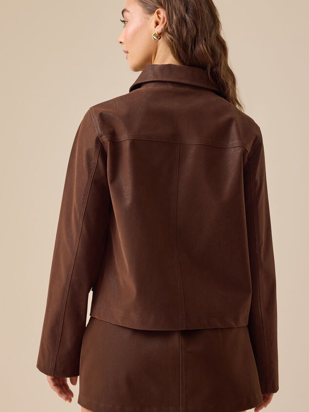 Iris Suede Jacket Detail 5 - TULLABEE