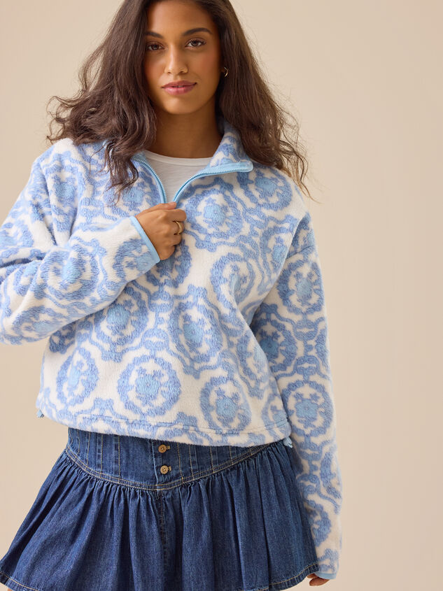 Zuri Fleece Jacket Detail 3 - TULLABEE
