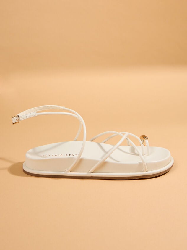Roja Strappy Platform Sandal Detail 3 - TULLABEE